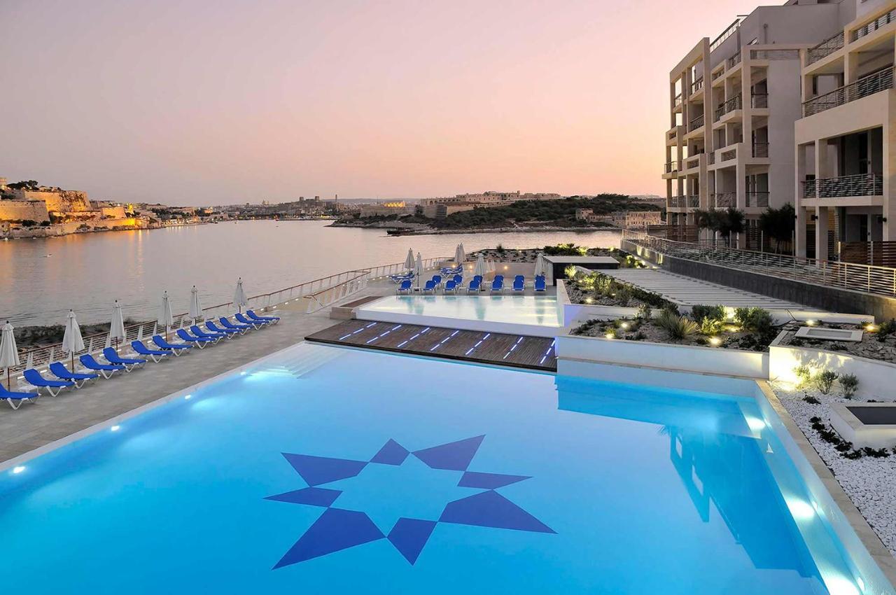 Luxurious With Ocean Views And Pool In Tigne Point Apartament Sliema